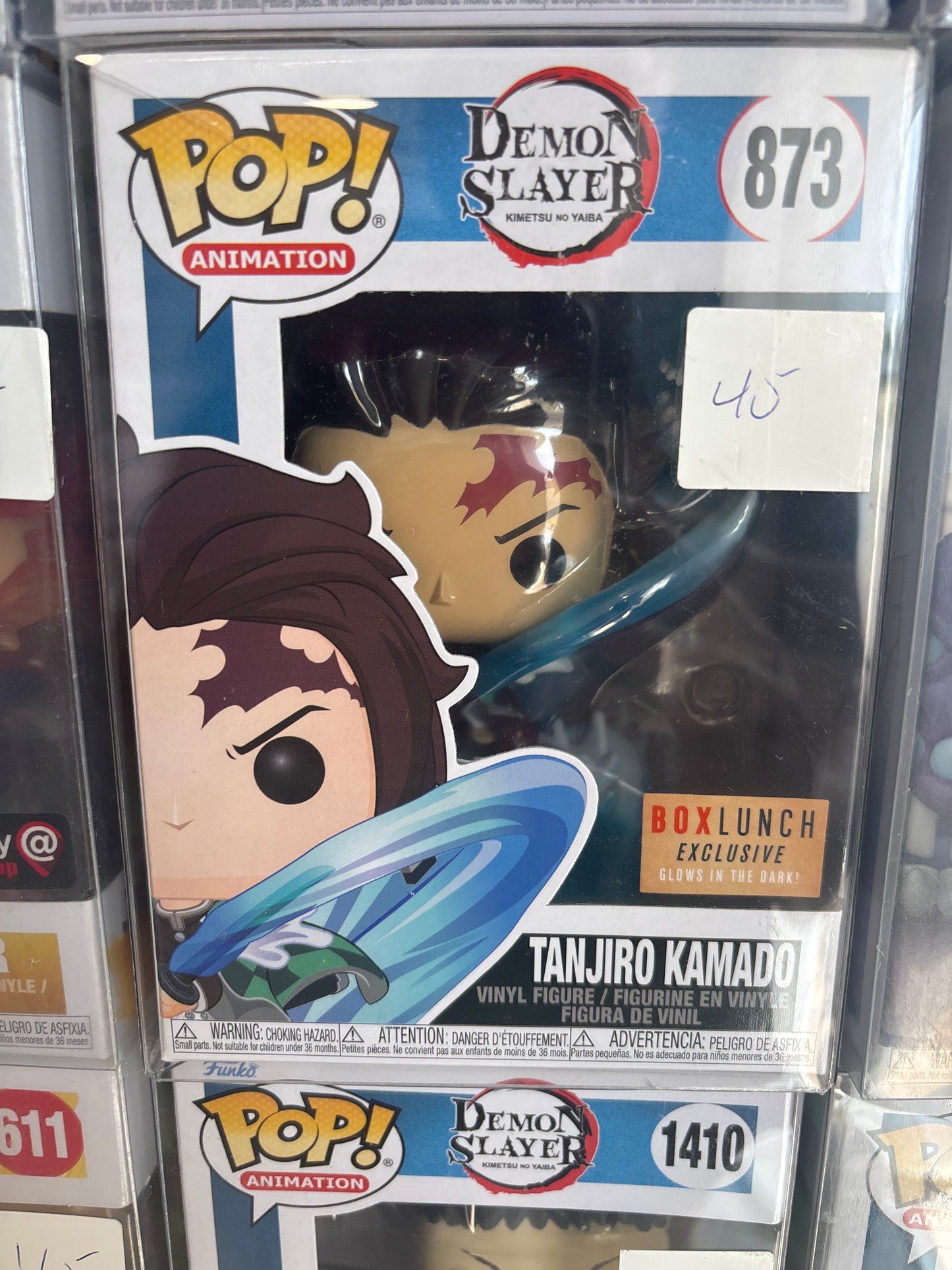 Funko Pop! Anime: Demon Slayer - Tanjiro Kamado #873 Box Lunch Exclusive