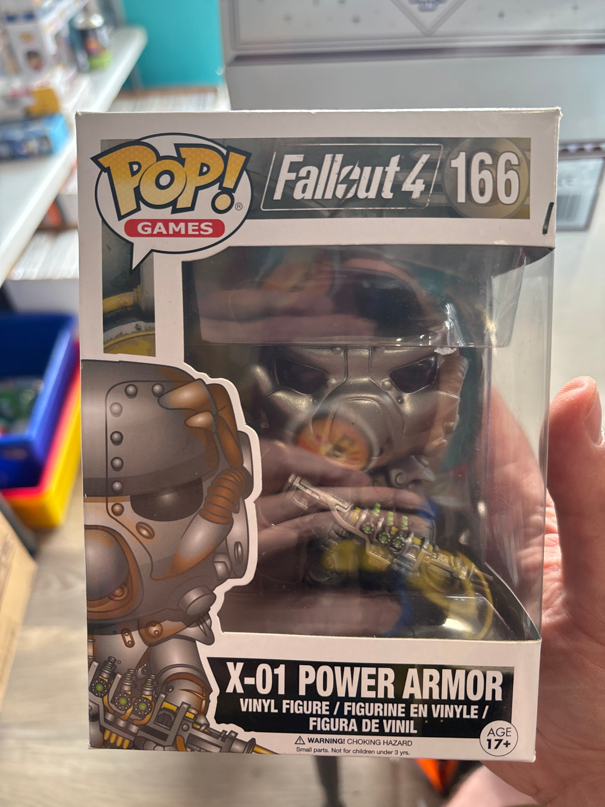 FUNKO POP! Fallout: x-01 power armor #166