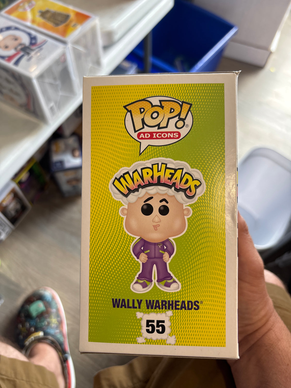 Ad Icons Funko Pop : War Heads Wally Warheads  #55 Funko Store exclusive.
