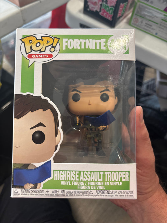 Funko Pop : Video Games : Fortnite :  Highrise Assault Trooper #431