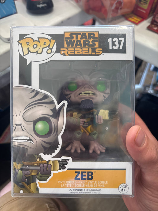 Star Wars Pop! Rebels : Zeb #137
