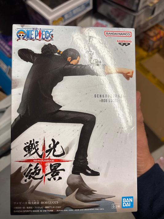 Banpresto one piece Senkozekkei Rob Lucci