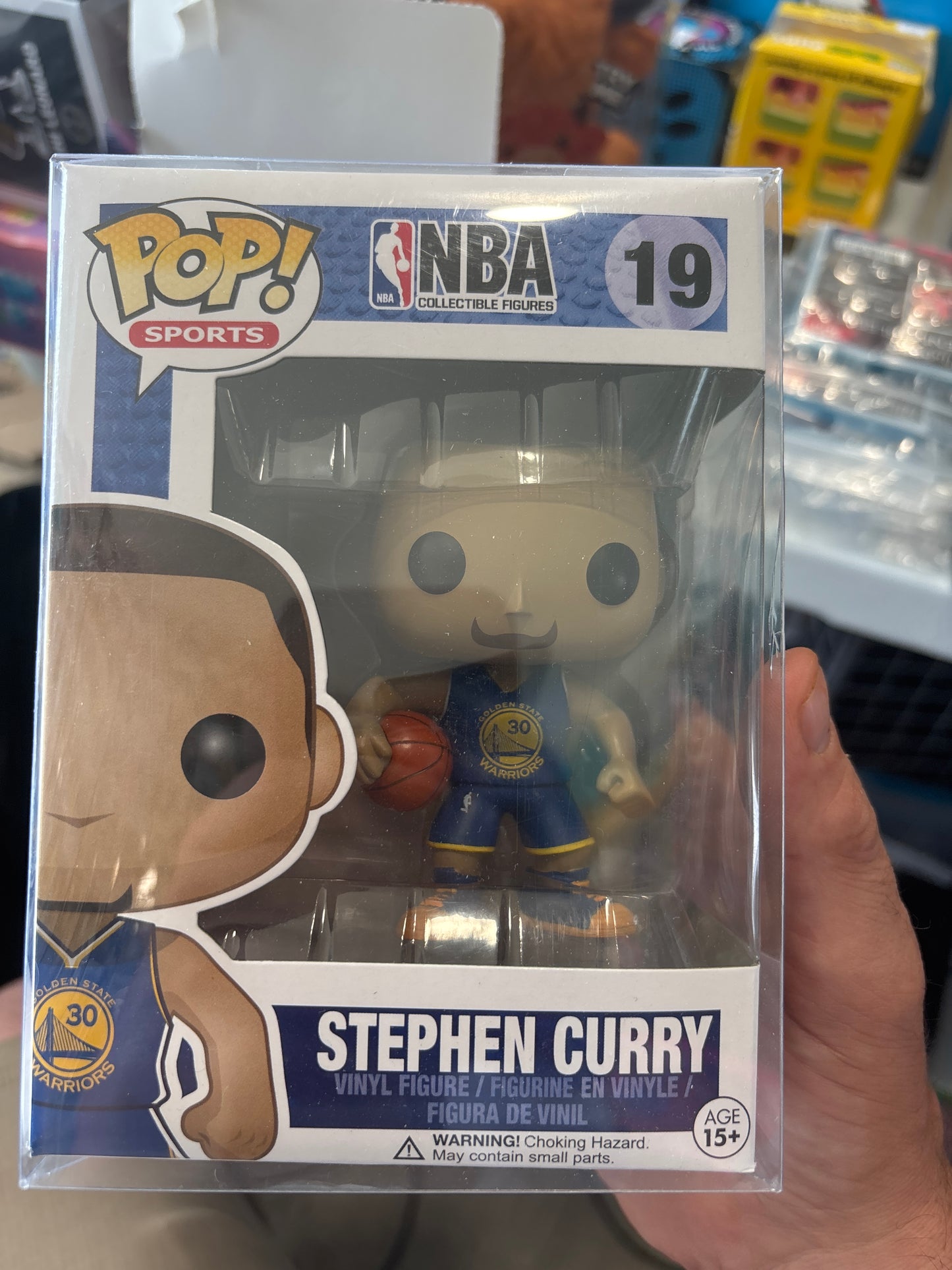 NBA Pop! Funko Stephen curry #19 golden state warriors