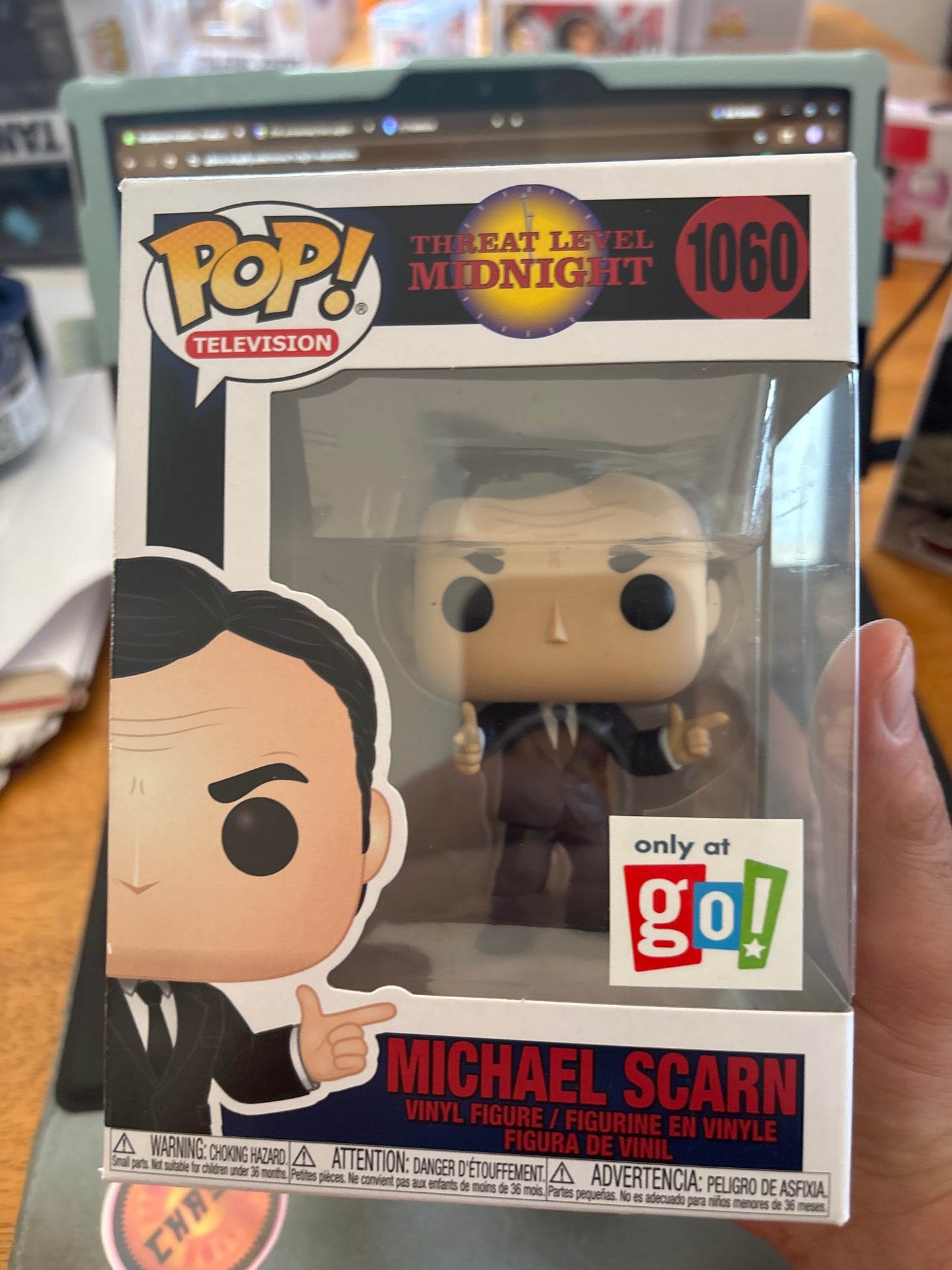 Televison Pop! Threat Level Midnight : Michael Scarn #1060 Exclusive