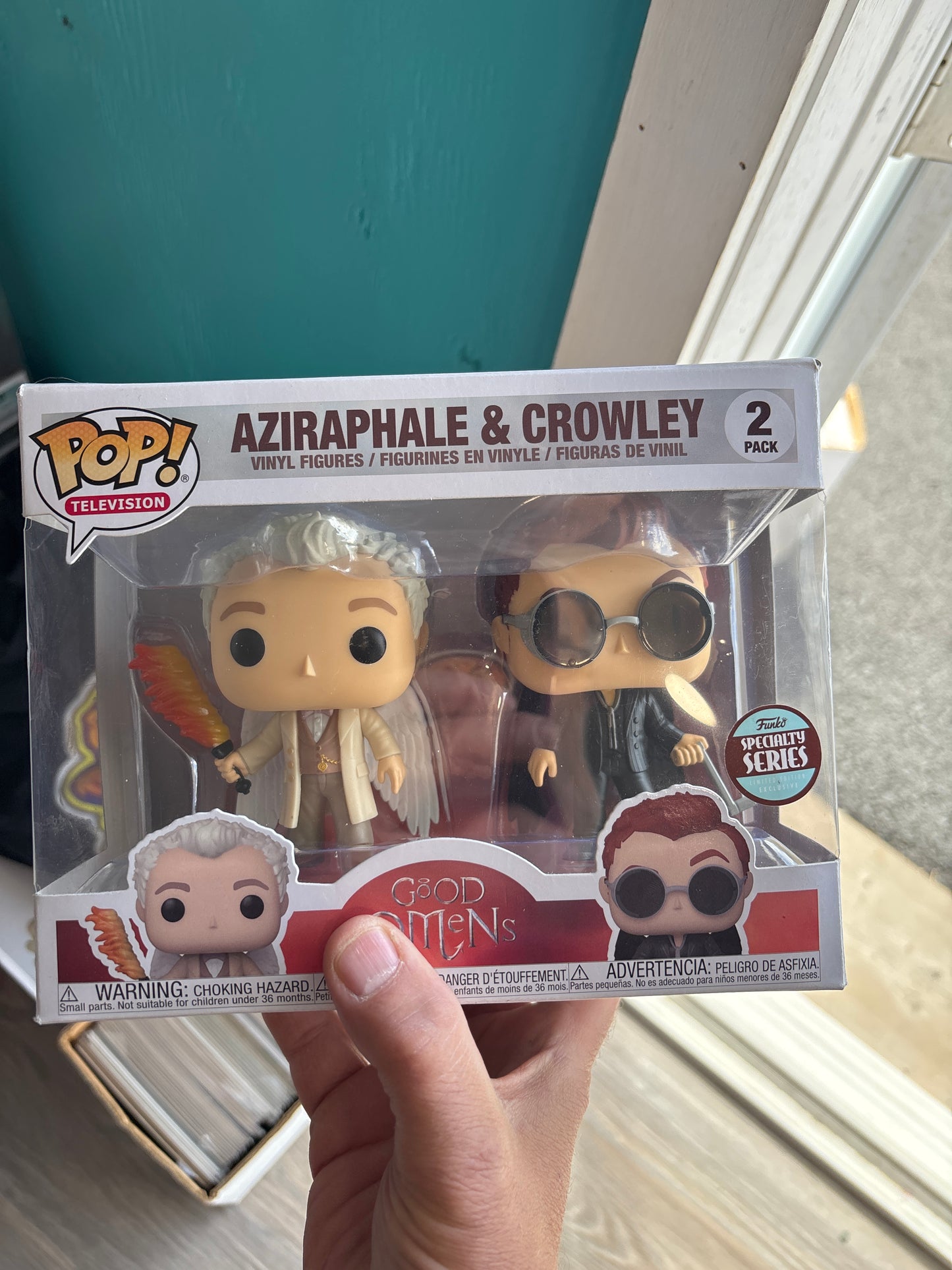 Good Omens : aziraphale & crowley 2 pack