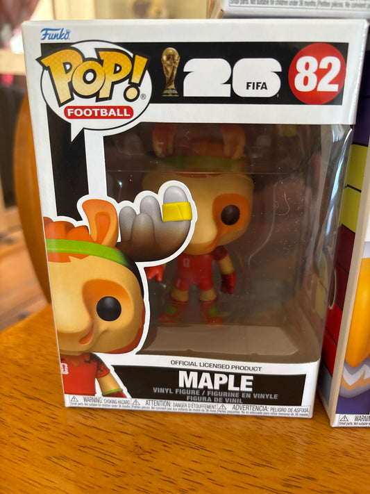 Soccer World Cup Mascots Pop! FIFA Pop! Maple #82 Canada