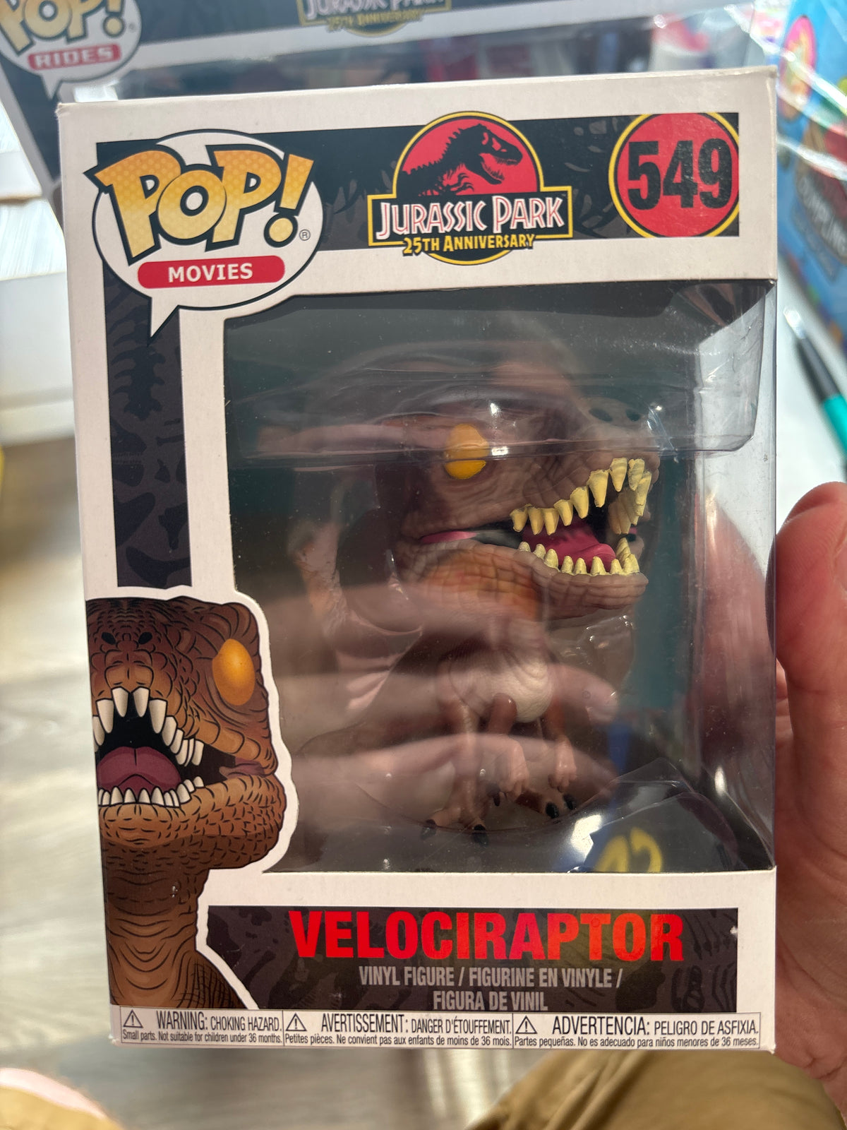 Jurassic Park 25th anniversary: velociraptor #549