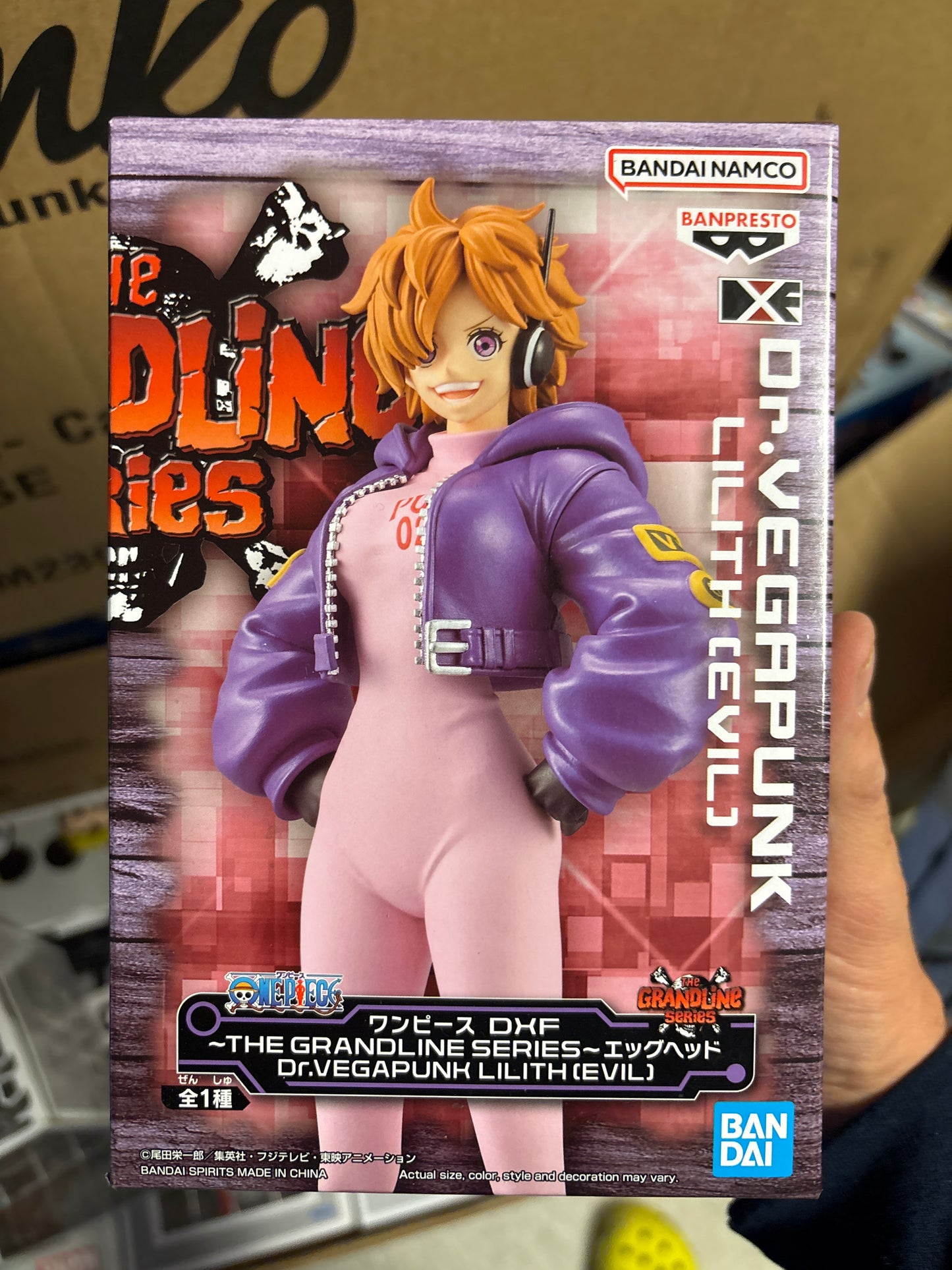 One Piece DXF THE GRANDLINE SERIES Egghead LILITH (EVIL) Figure Japan / BANDAI