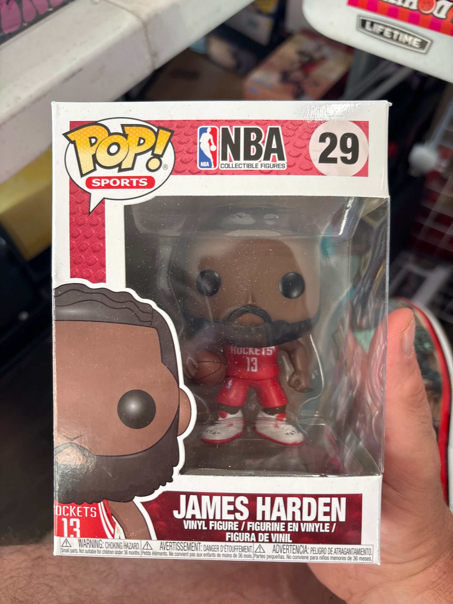 NBA Pop! Funko James Harden #29 Houston Rockets