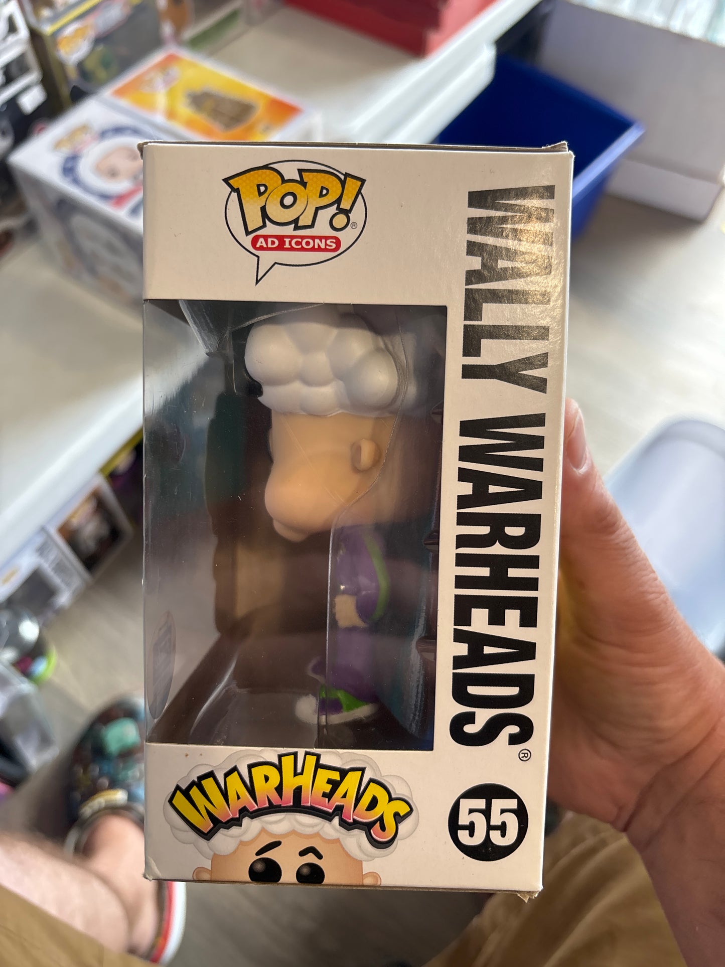Ad Icons Funko Pop : War Heads Wally Warheads  #55 Funko Store exclusive.