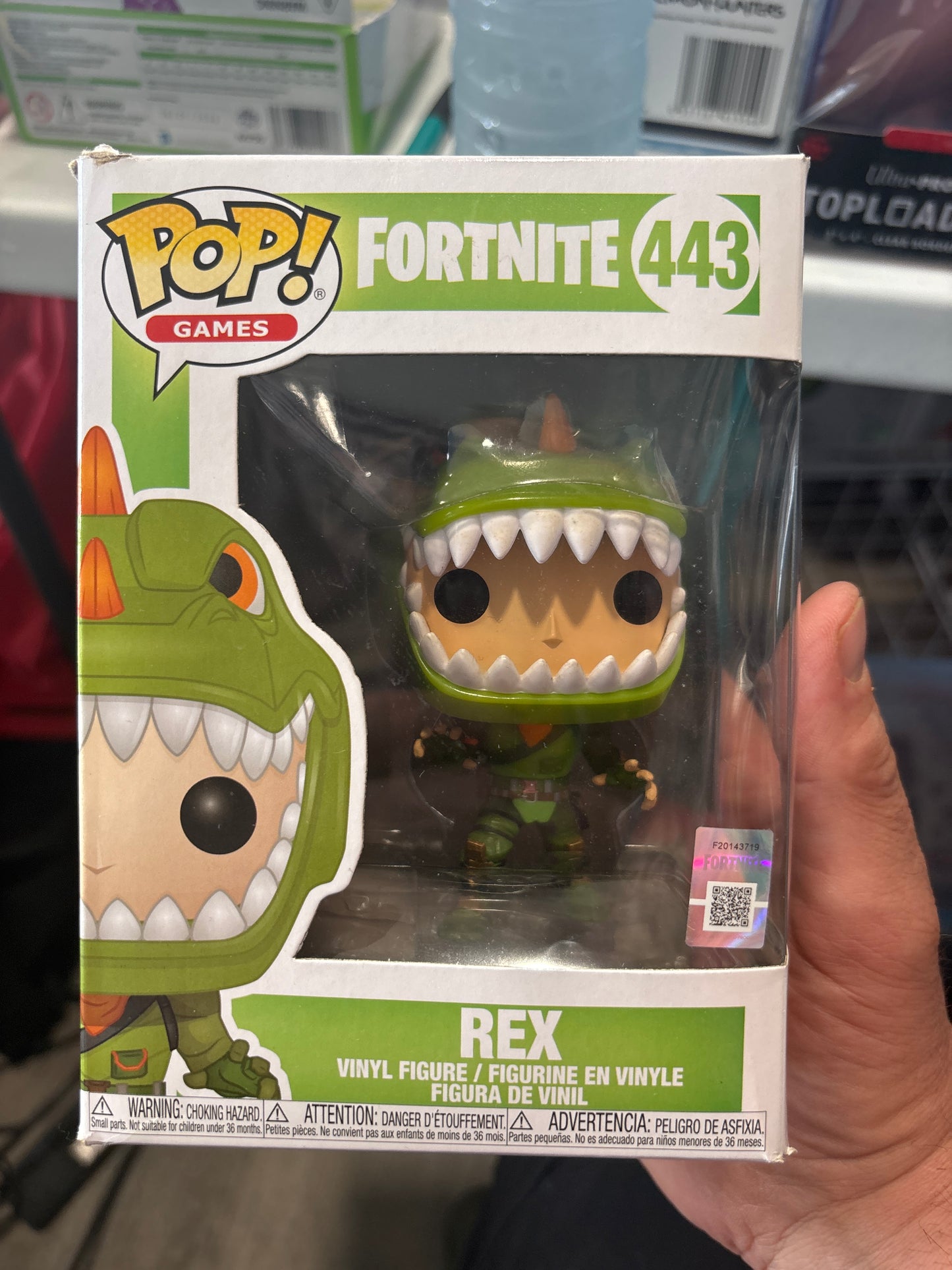 Funko Pop : Video Games : Fortnite : Rex #443