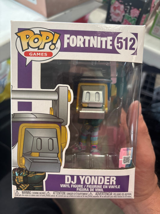 Funko Pop : Video Games : Fortnite :  DJ Yonder #512
