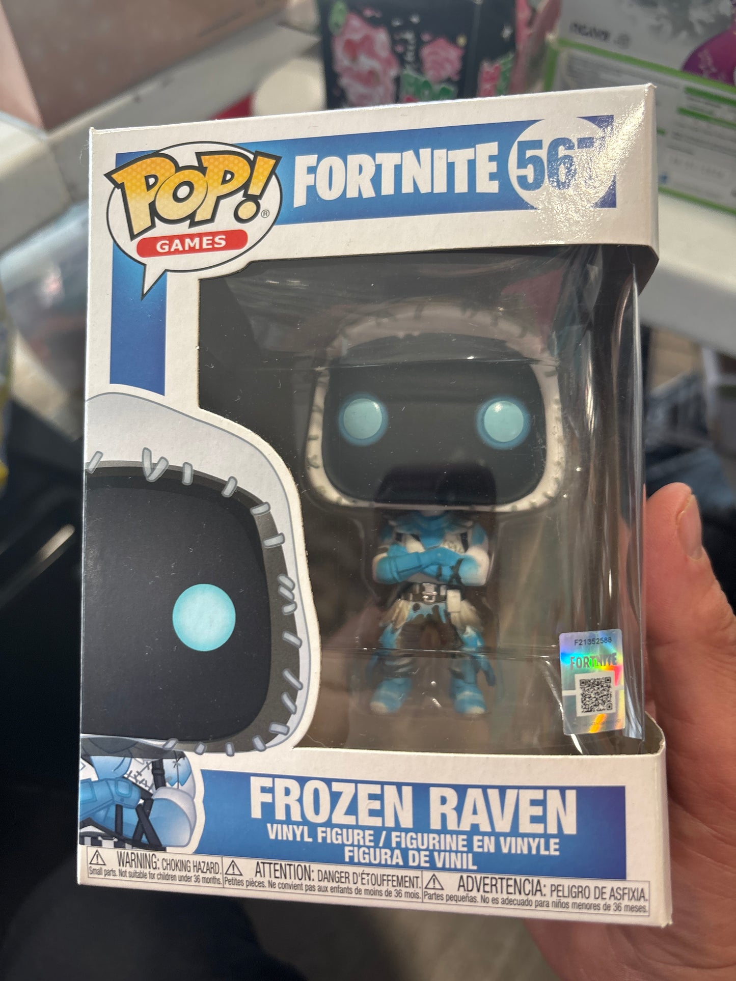 Funko Pop : Video Games : Fortnite : Frozen Raven #567