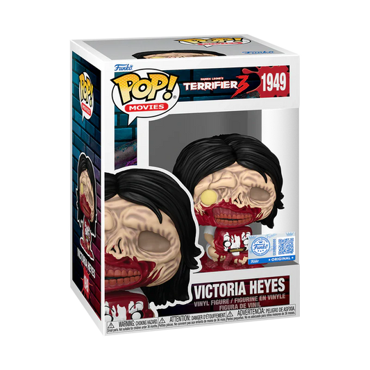 Horror : Terrifier Pop! Victoria Heyes #1949  Art the clown Entertainment Earth Exclusive