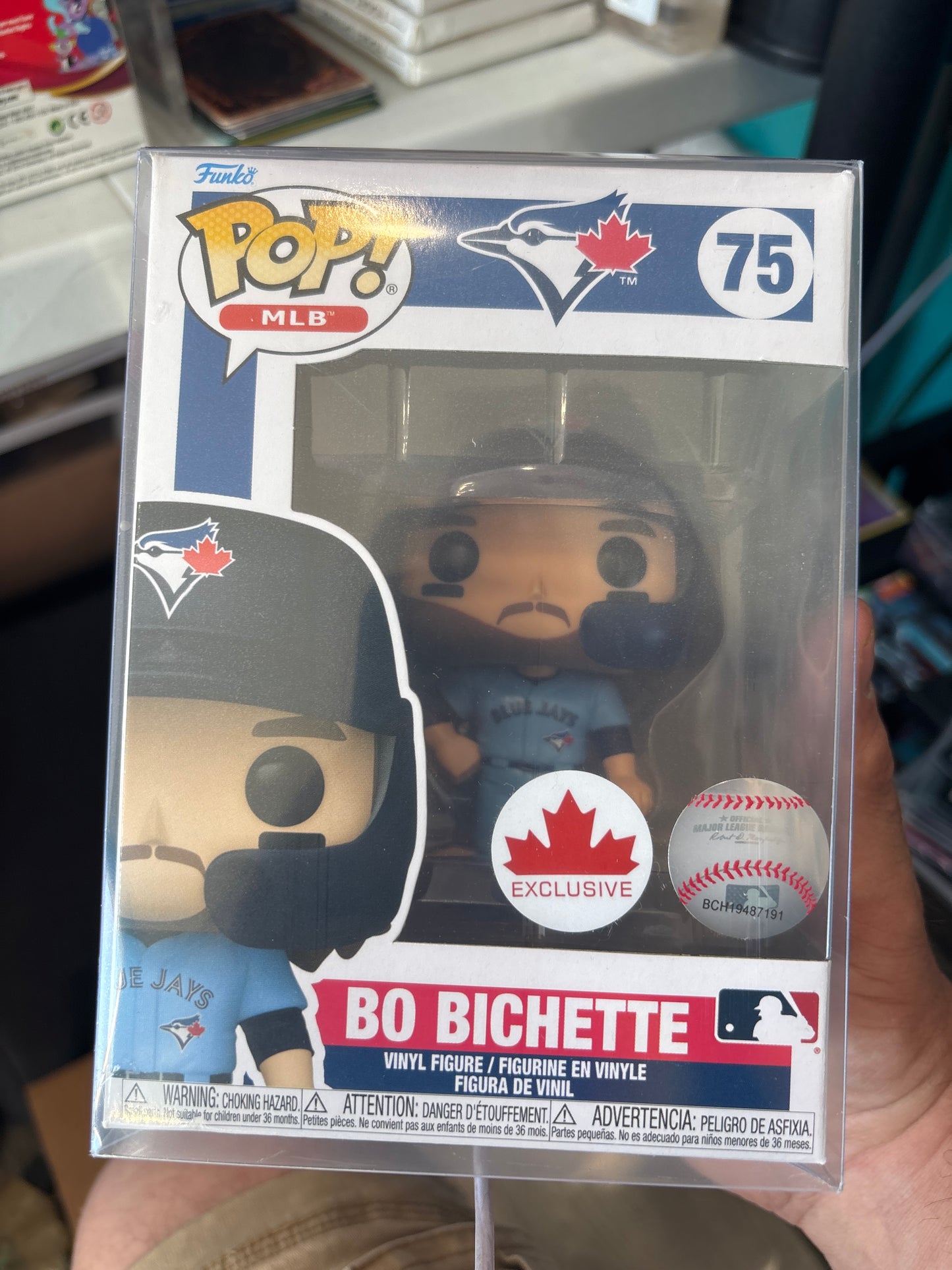 MLB Pop! Bo Bichette #75 Toronto Bluejays