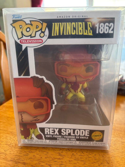 Invincible Funko pop : Rex Splode #1862 Chase Exclusive