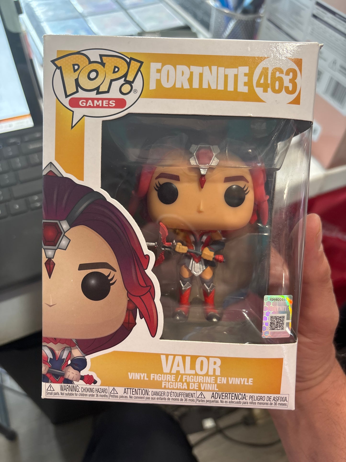 Funko Pop : Video Games : Fortnite : Valor #463