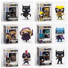 Funko pop! Batman War Zone Complete set of 6 - batman joker spoiler batwing etc