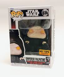 Funko Pop! Star Wars Emperor Palpatine Hot Topic Exclusive