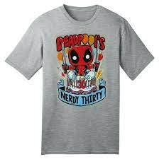 T-shirt : Funko Pop Marvel Deadpool Nerdy Thirty