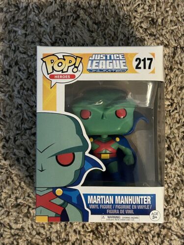 Dc Funko Pop : Justice League Unlimited : Martian Manhunter #217