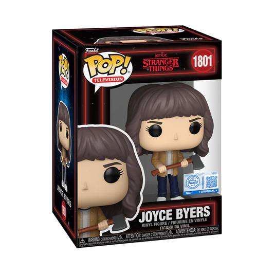 Funko Pop! Television: Stranger Things: Joyce Byers with Axe Funko Shop Exclusive #1801