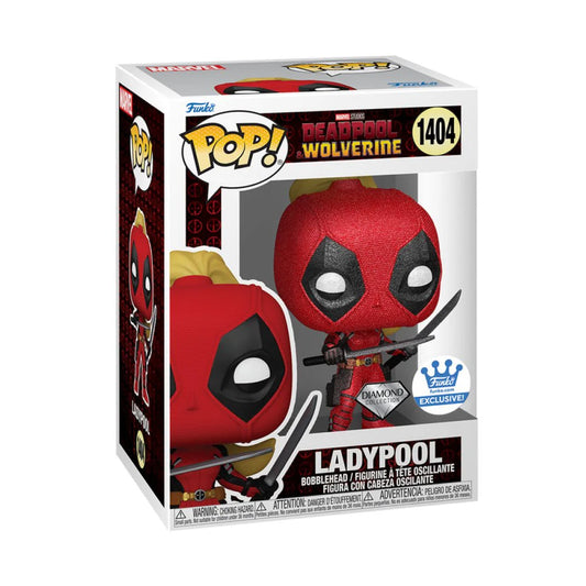Funko Pop! Marvel: Ladypool Diamond Funko Shop Exclusive Deadpool #1404