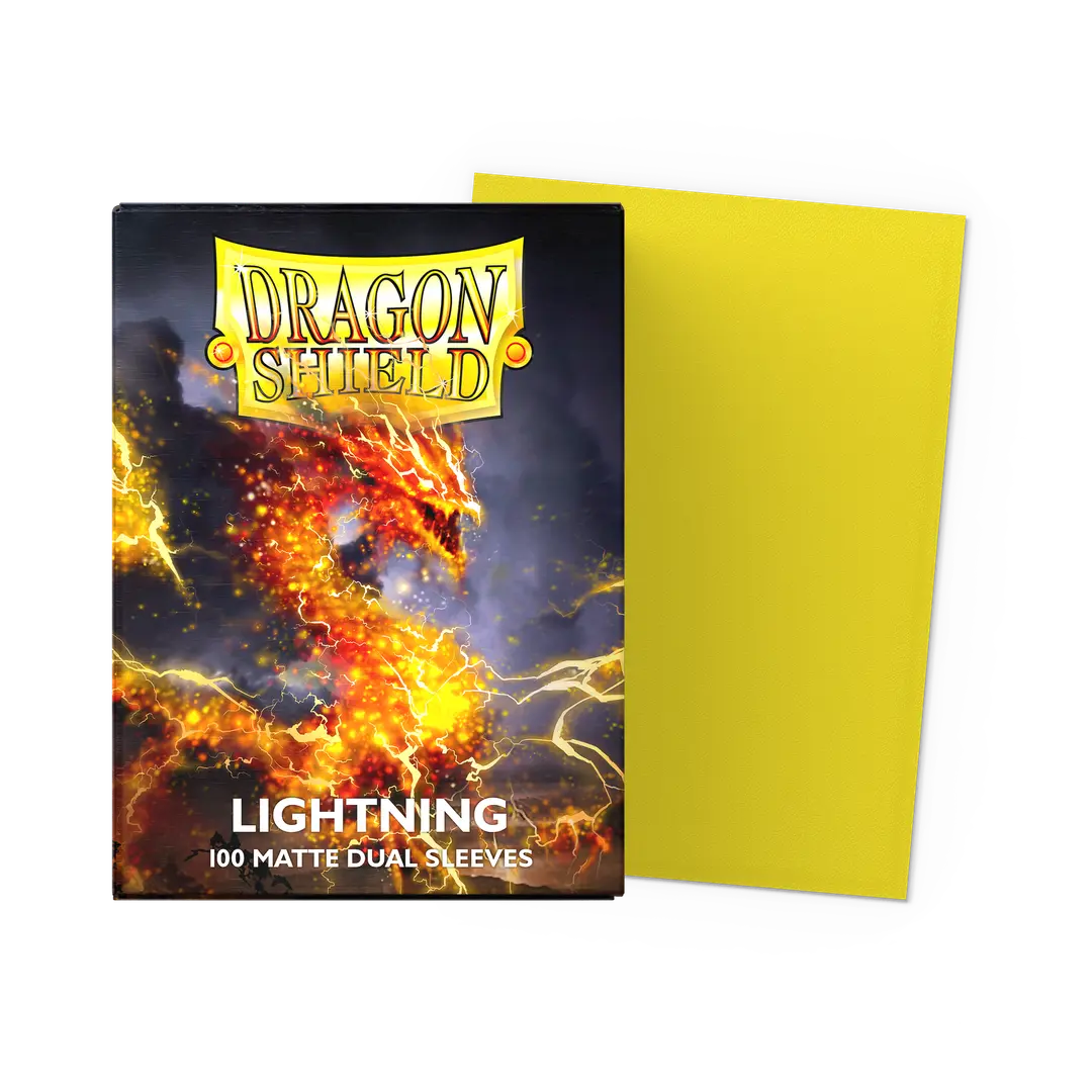 Dragon Shields : - 100 Matte Dual Sleeves