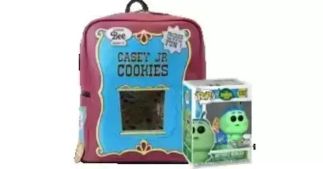 Pop! By Loungefly SDCC 2023 A Bug’s Life Casey Jr. Cookies Mini Backpack & Heimlich Pop! Bundle