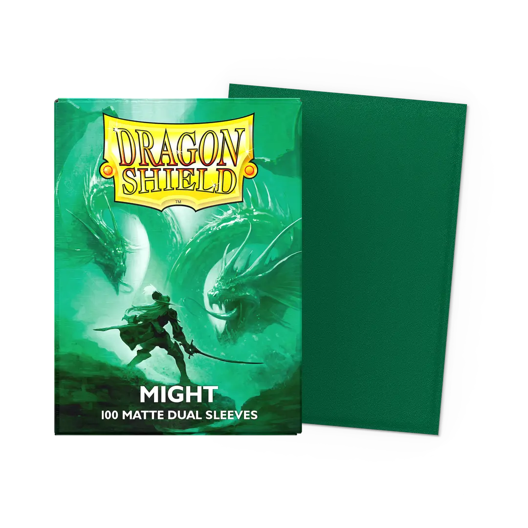 Dragon Shields : - 100 Matte Dual Sleeves