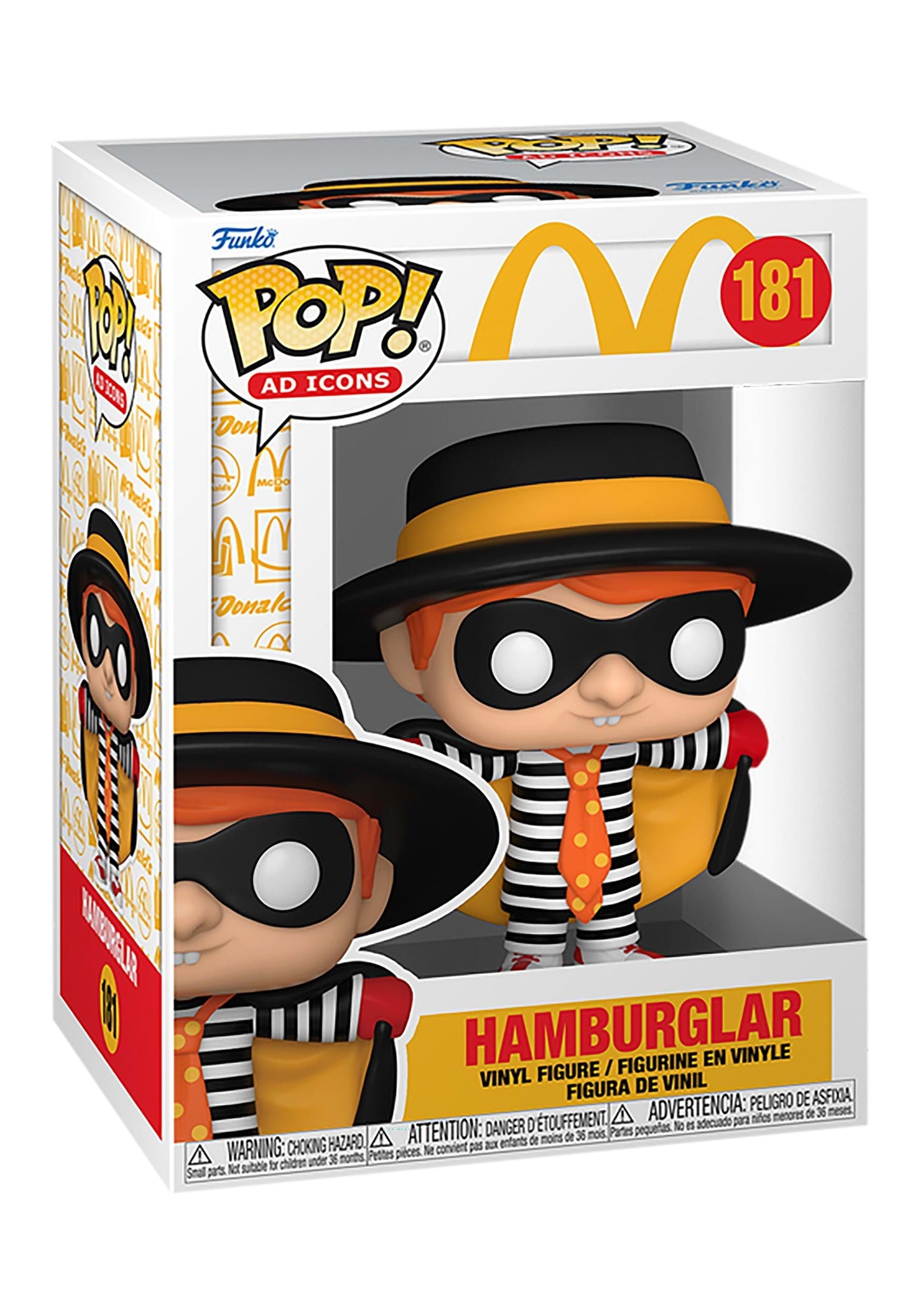 Funko Pop! Ad Icons: McDonald's - Hamburglar #181