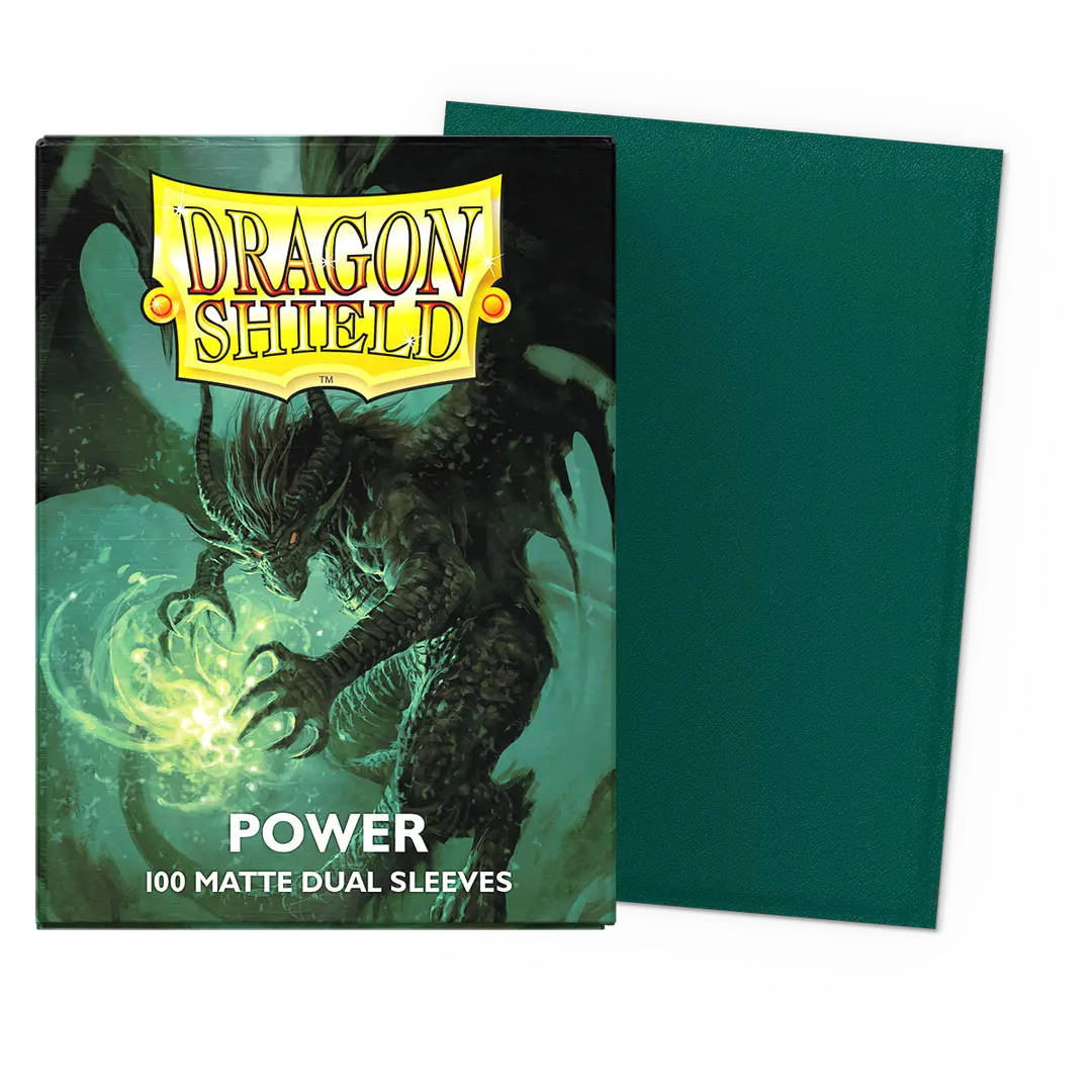 Dragon Shields : - 100 Matte Dual Sleeves