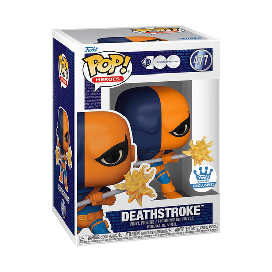 Funko Pop! DC Comics: Deathstroke Funko Shop Exclusive Batman #477