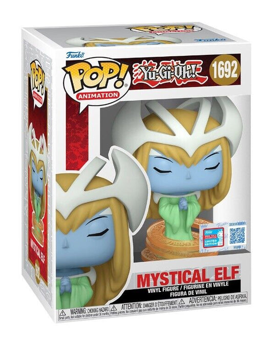 Funko Pop : Yugioh   Mystical Elf 2024 NYCC SHARED Exclusive