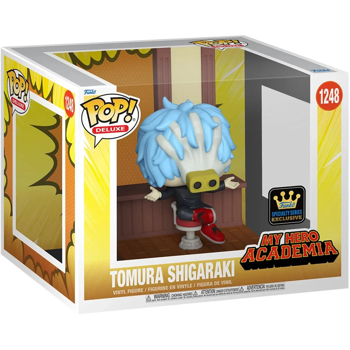 Funko Pop! ANIME MY HERO ACADEMIA #1248 Tomura Shigaraki HIDEOUT DELUXE SPECIALTY EXCLUSIVE #1244 #1246 (Copy)