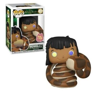 Funko Pop! DISNEY Mowgli with Kaa #987 exclusive Jungle Book