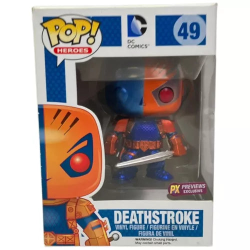 Dc Funko Pop :  Deathstroke #49 Px Previews Exclusive