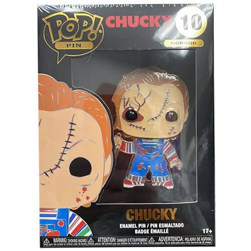Funko Pop Pin : Horror : Child's Play : Chucky #10