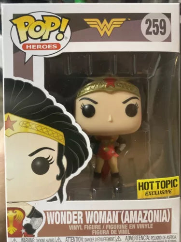 DC Comics Pop! Wonder Woman #259 Hot Topic Exclusive Amazonia