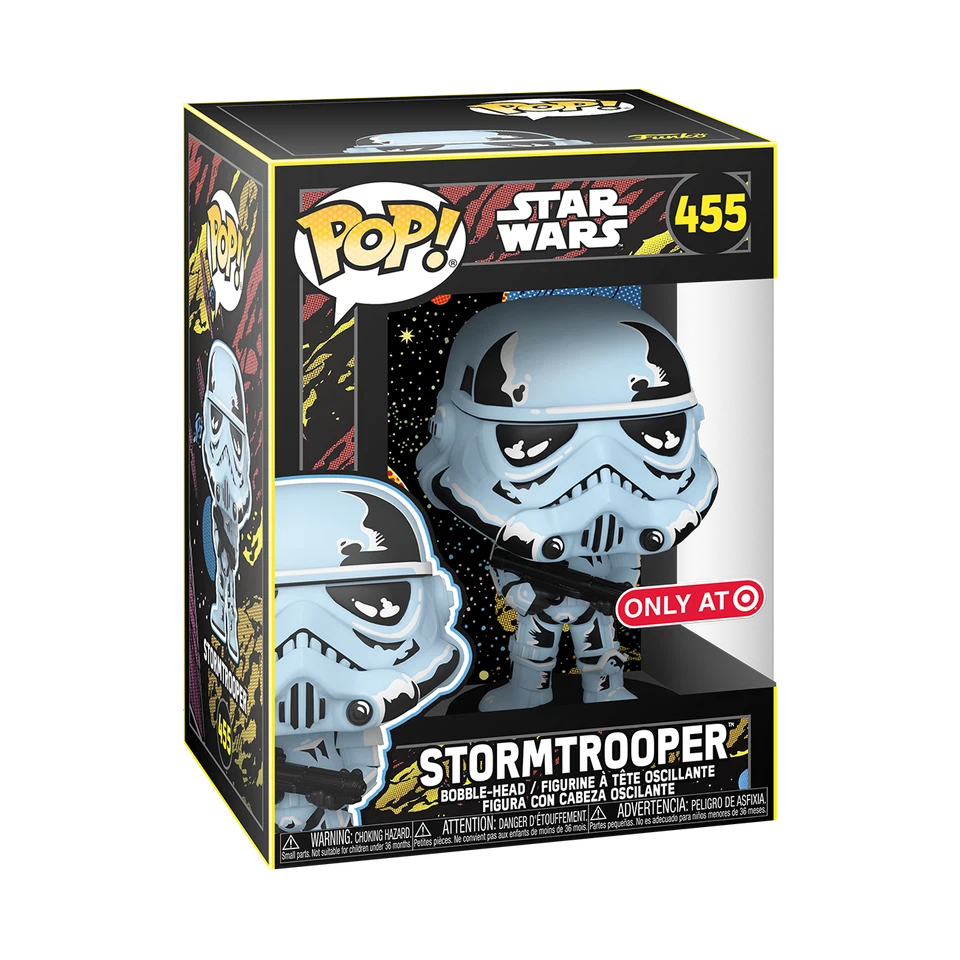 Star Wars Pop! Star Wars Pop! Storm Trooper #455 Retro  Target Exclusive