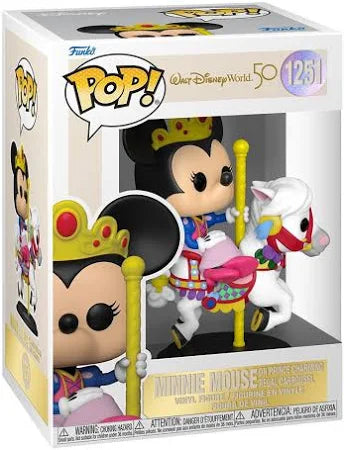 Funko Pop! Disney: Disney World 50th - Minnie Mouse on Prince Charming Regal Carrousel #1251