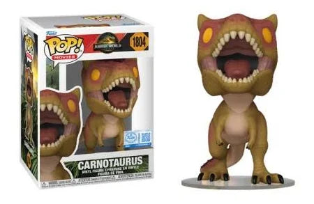 Jurassic Park Funko Pop! Carnotaurus #1804 Exclusive World Rebirth