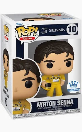 F1 Racing Funko  Pop : Senna  Ayrton Senna #10 Funko Store Exclusive