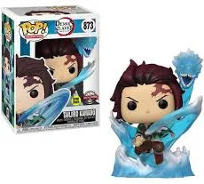 Funko Pop! Anime: Demon Slayer - Tanjiro Kamado #873 Shared Exclusive GID