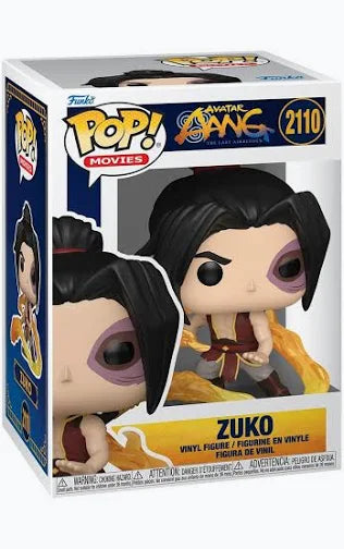 Avatar the last Air Bender Nickelodeon Funko Pop! 2026 Zuko #2110