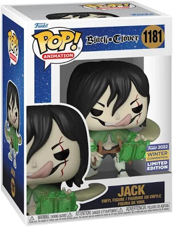 Black Clover Anime  Pop! Jack #1181 2022 Winter Exclusive