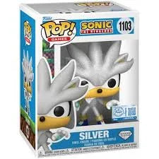 Sonic the Hedgehog Funko Pop! Silver #1103 Exclusive Diamond