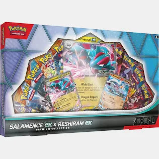 Pokemon TCG Salamence EX Reshiram EX Premium Collection