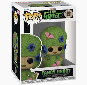 Funko Pop! Marvel Movies:  Fancy Groot #1191 I am Groot Guardians of the Galaxy
