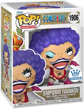 FUNKO POP! One PIece : Emporio Ivankov #1906 Shared Exclusive #1906